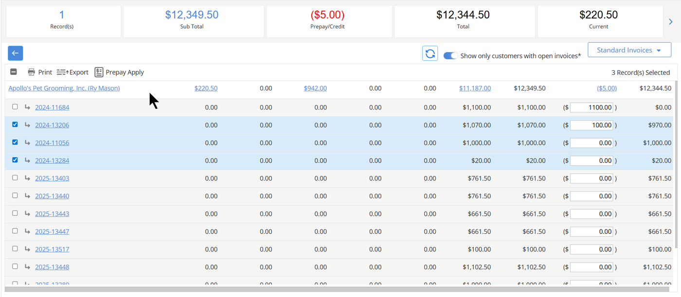 Product screenshots